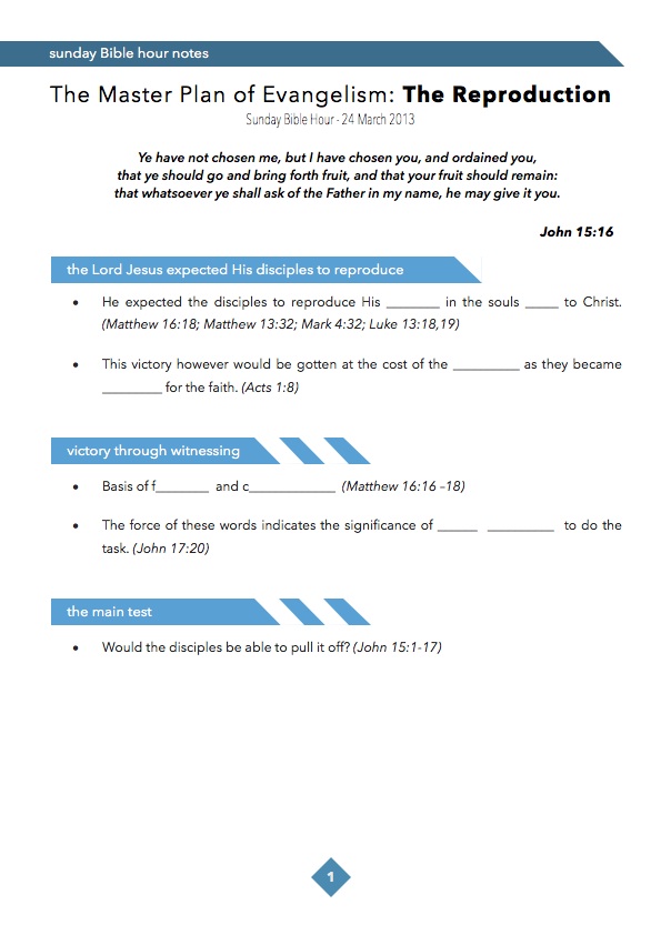 SBH 24 MAR 13 Notes